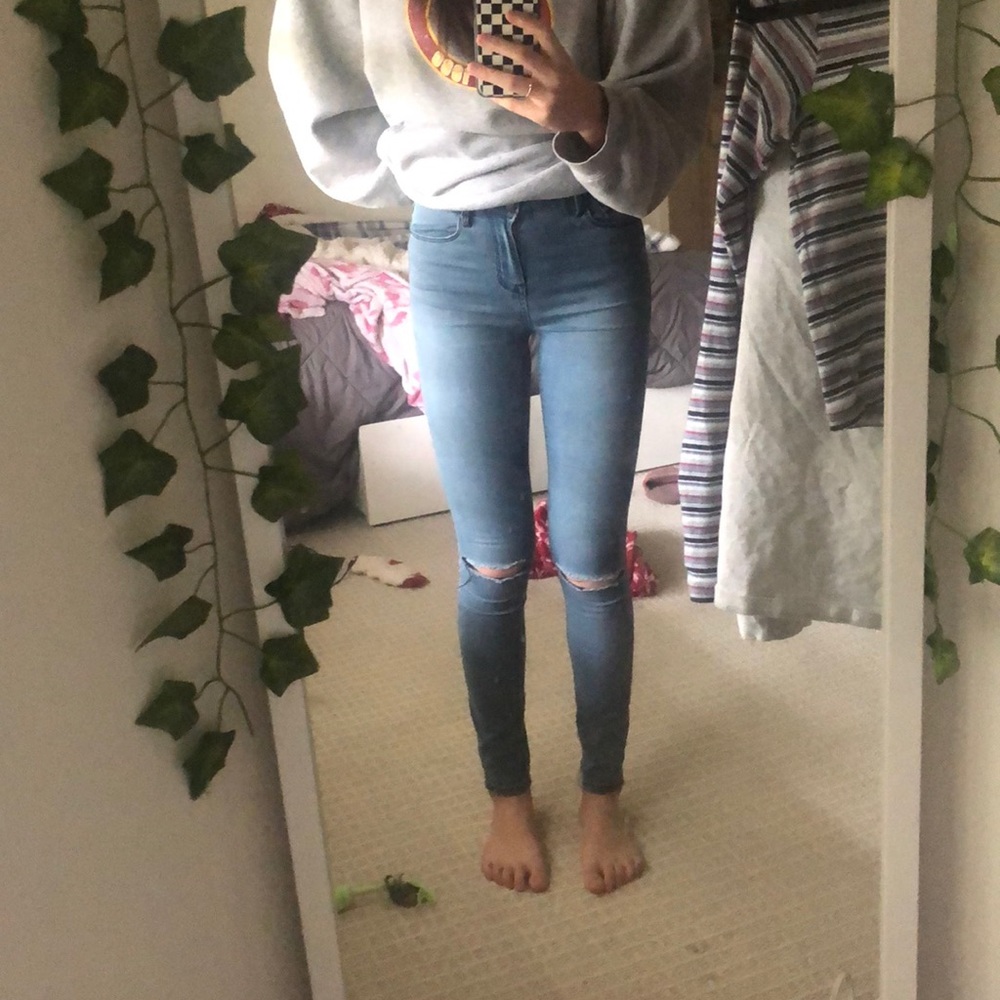 Pacsun High waisted Skinny Ripped Jeans